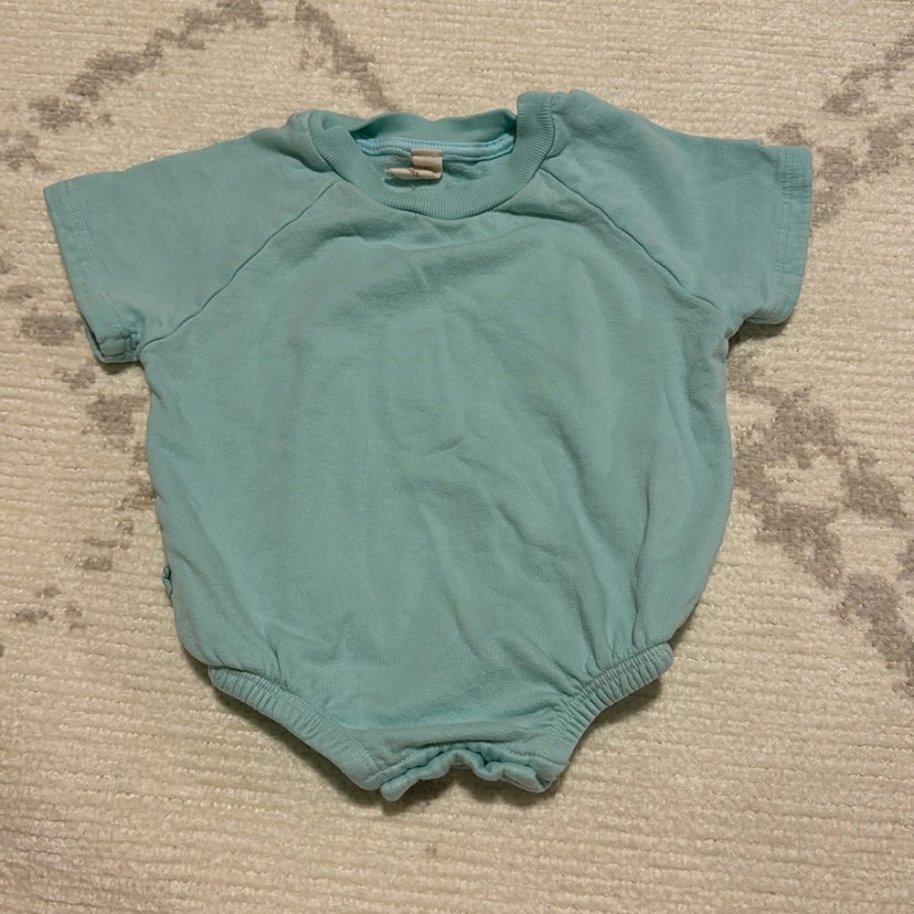 Organic Cotton Bubble Romper